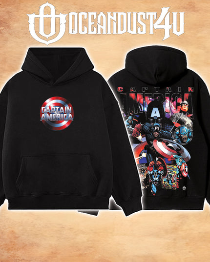 Comics 'Captain America' T-Shirt & Hoodie