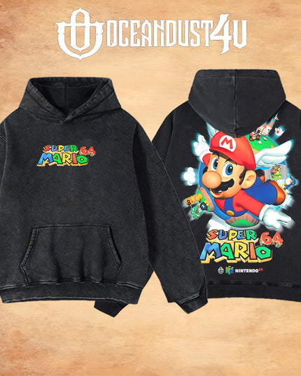 Video Games 'Wing Cap 64' T-Shirt & Hoodie