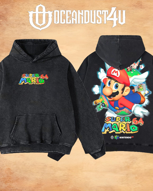 Video Games 'Wing Cap 64' T-Shirt & Hoodie
