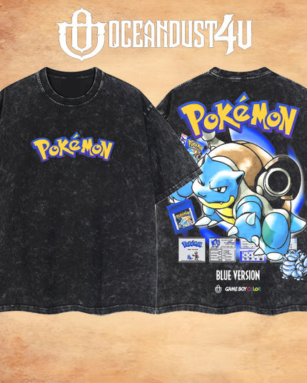 Video Games 'Pkmn Blue Version' T-Shirt & Hoodie