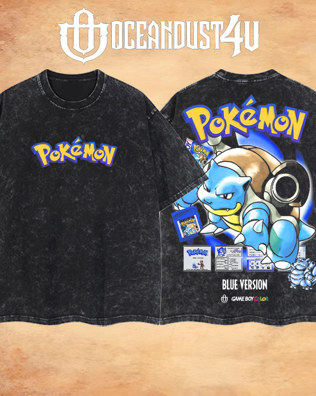 Video Games 'Pkmn Blue Version' T-Shirt & Hoodie