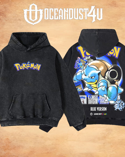 Video Games 'Pkmn Blue Version' T-Shirt & Hoodie