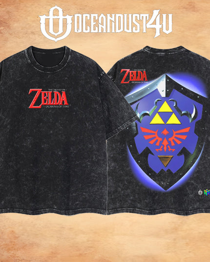 Video Games 'TLOZ Ocarina of Time - Hylian Shield' T-Shirt & Hoodie