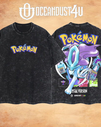 Video Games 'Pkmn Crystal Version' T-Shirt & Hoodie