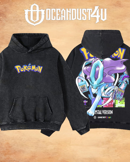Video Games 'Pkmn Crystal Version' T-Shirt & Hoodie