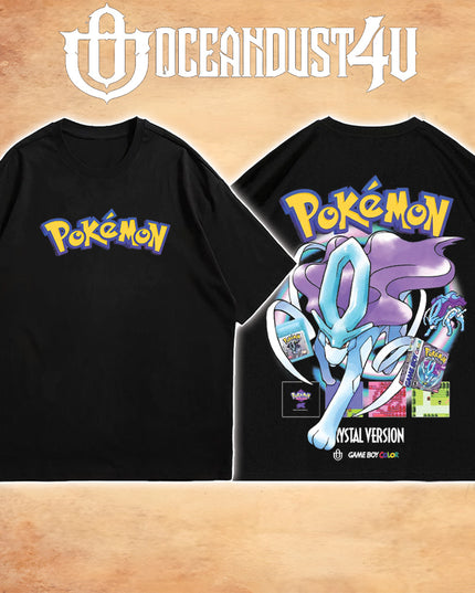 Video Games 'Pkmn Crystal Version' T-Shirt & Hoodie