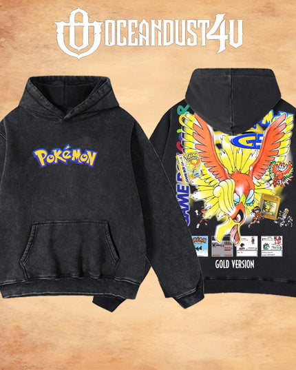 Video Games 'Pkmn Gold Version' T-Shirt & Hoodie