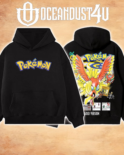 Video Games 'Pkmn Gold Version' T-Shirt & Hoodie