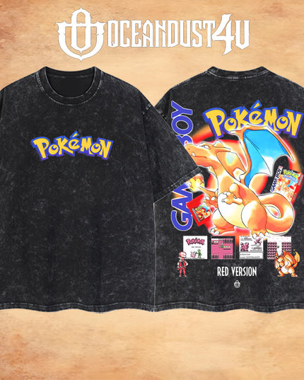 Video Games 'Pkmn Red Version' T-Shirt & Hoodie