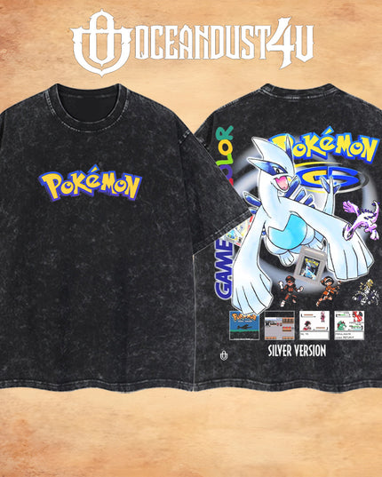 Video Games 'Pkmn Silver Version' T-Shirt & Hoodie