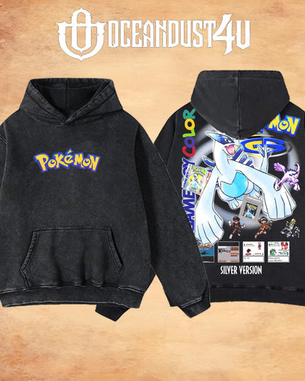 Video Games 'Pkmn Silver Version' T-Shirt & Hoodie