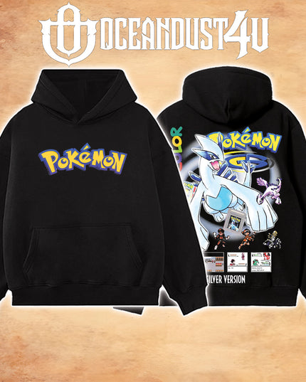 Video Games 'Pkmn Silver Version' T-Shirt & Hoodie