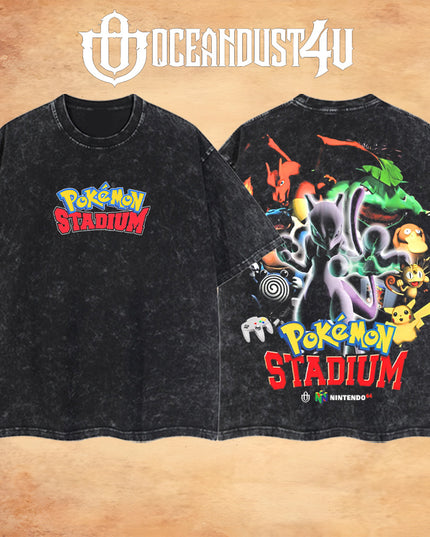 Video Games 'Pkmn Stadium' T-Shirt & Hoodie