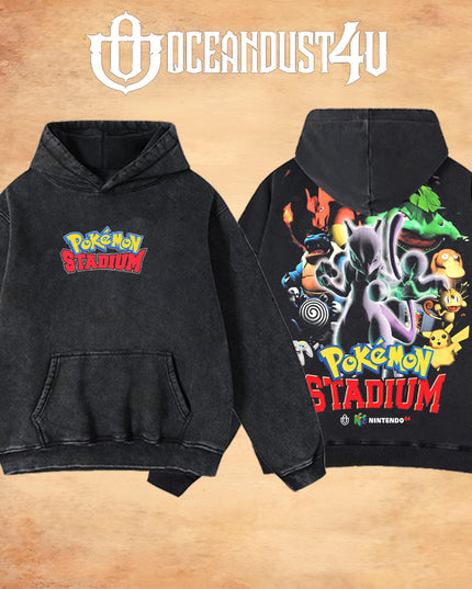 Video Games 'Pkmn Stadium' T-Shirt & Hoodie