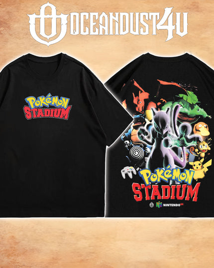 Video Games 'Pkmn Stadium' T-Shirt & Hoodie