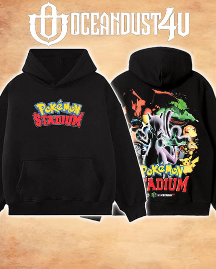 Video Games 'Pkmn Stadium' T-Shirt & Hoodie