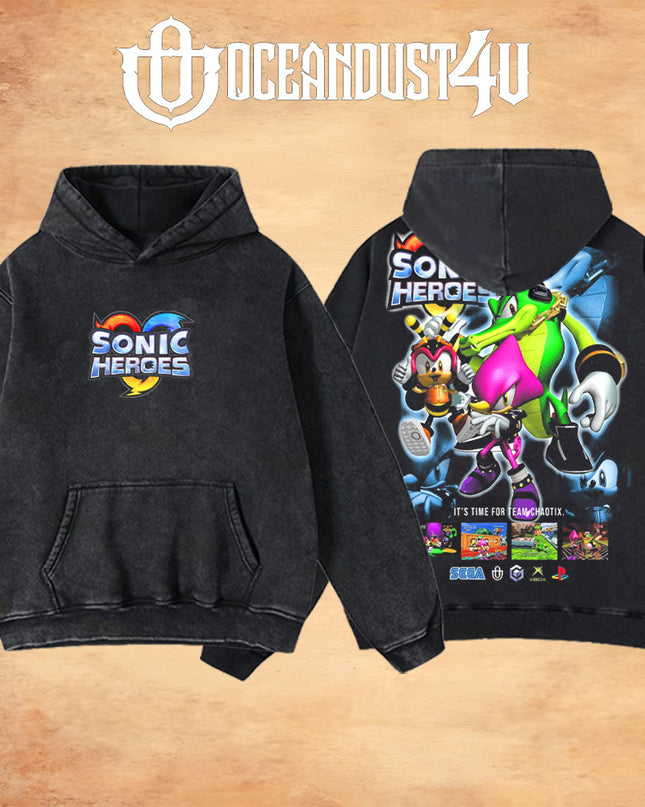 Video Games 'Sonic Heroes: Team Chaotix' T-Shirt & Hoodie