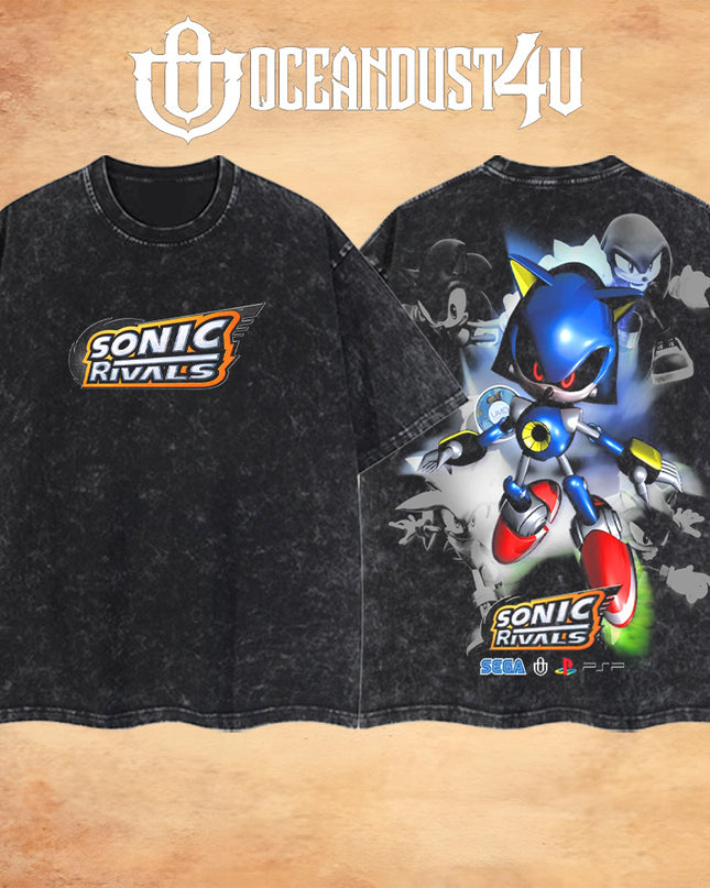 Video Games 'Sonic Rivals - Metal Sonic' T-Shirt & Hoodie