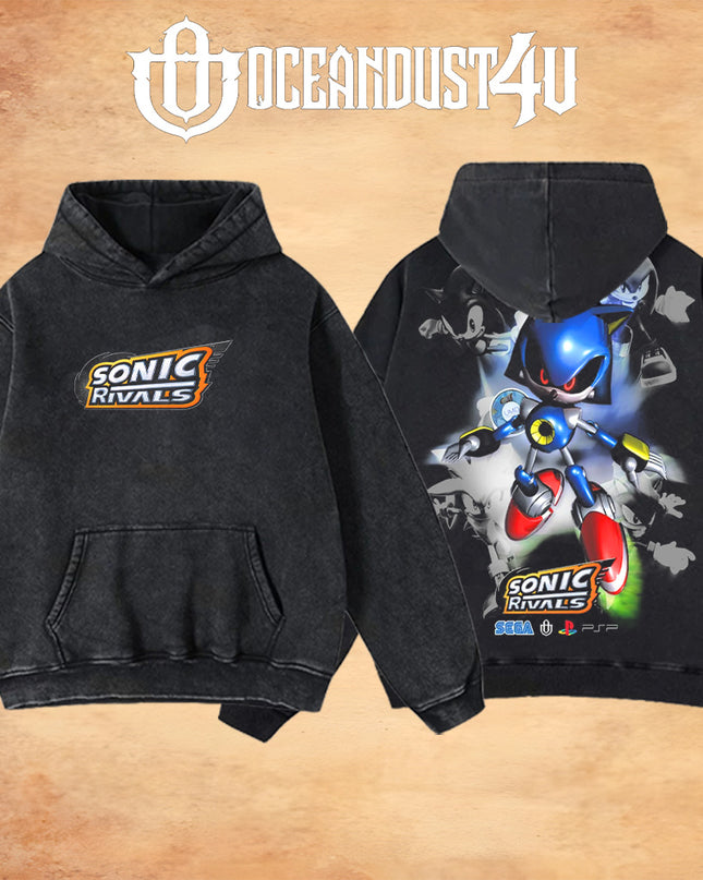 Video Games 'Sonic Rivals - Metal Sonic' T-Shirt & Hoodie