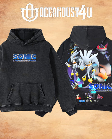 Video Games 'Sonic the Hedgehog 06: Silver the Hedgehog' T-Shirt & Hoodie
