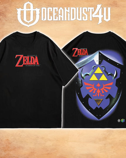 Video Games 'TLOZ Ocarina of Time - Hylian Shield' T-Shirt & Hoodie
