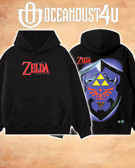 Video Games 'TLOZ Ocarina of Time - Hylian Shield' T-Shirt & Hoodie